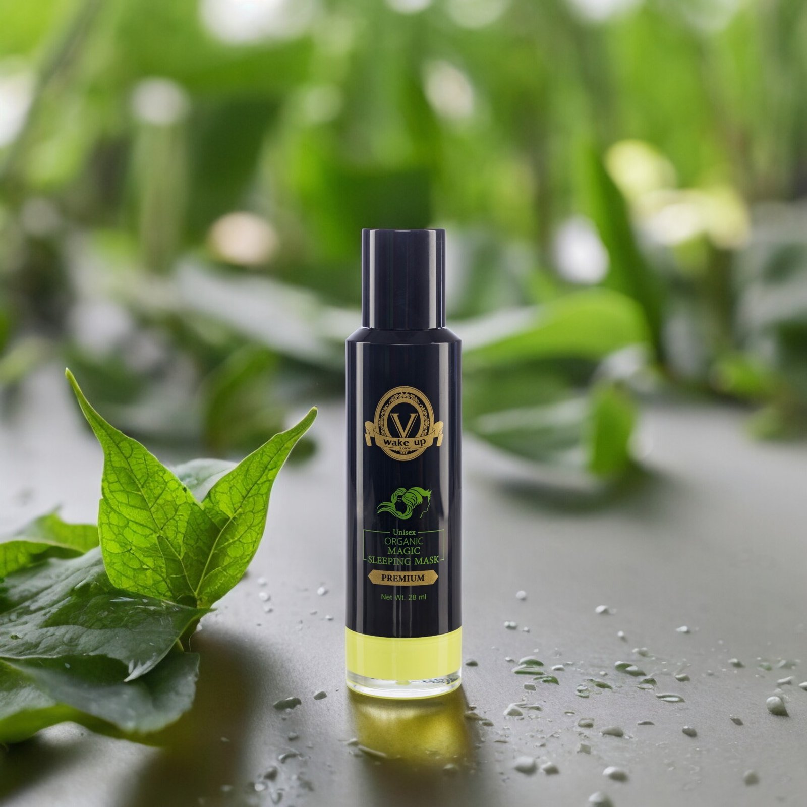 V WAKE UP Unisex Magic Sleeping Mask - White - Image 4