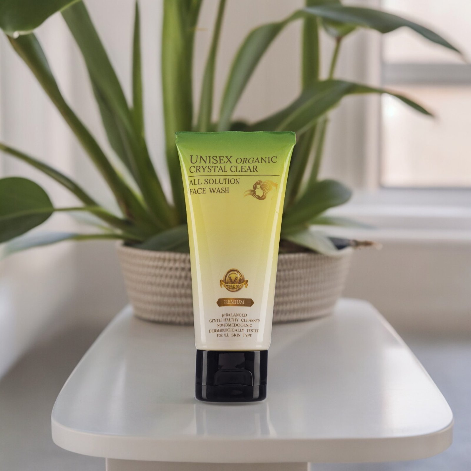 V WAKE UP Unisex Crystal Clear All Solution Face Wash – 70 ml - Image 3