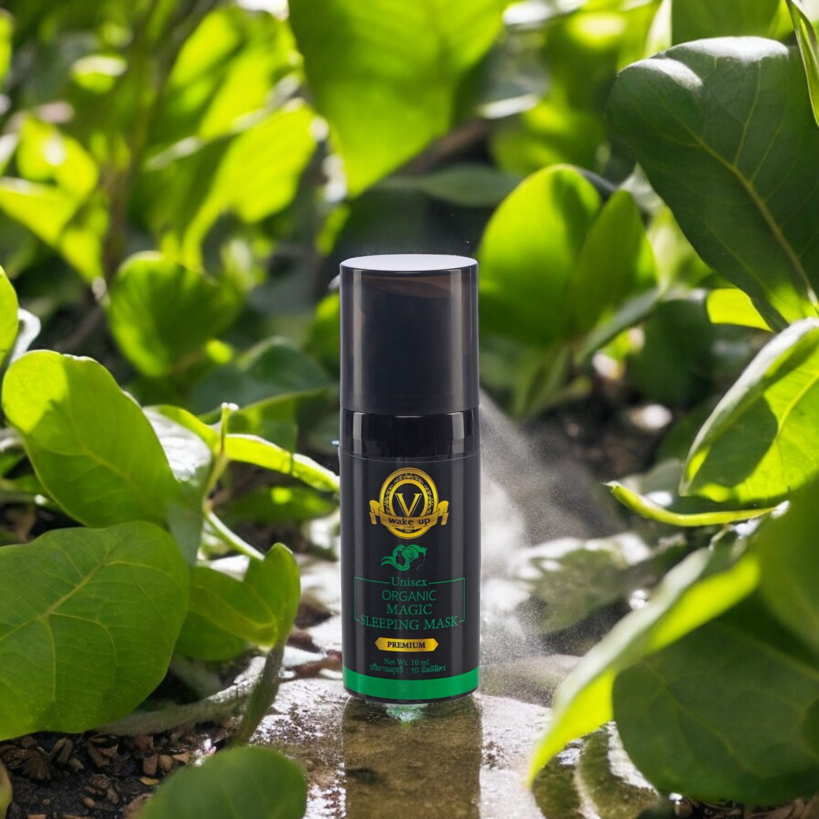 V WAKE UP Unisex Magic Sleeping Mask - White - Image 5